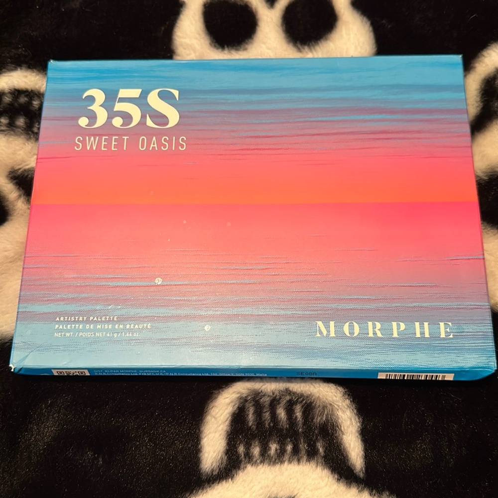 Morphe 35S eyeshadow pallet